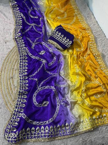 Vinayak chinon peding 3 low price saree wholesale